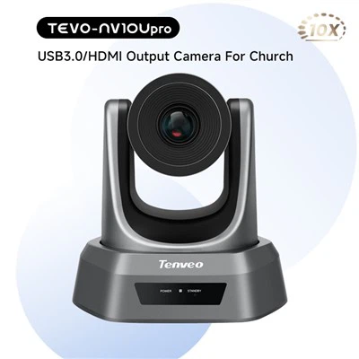 מצלמת ועידות וידאו 10X זום USB