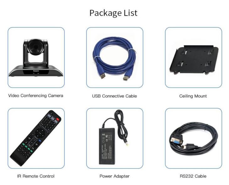 20x Optical Zoom HD Video Conference Camera