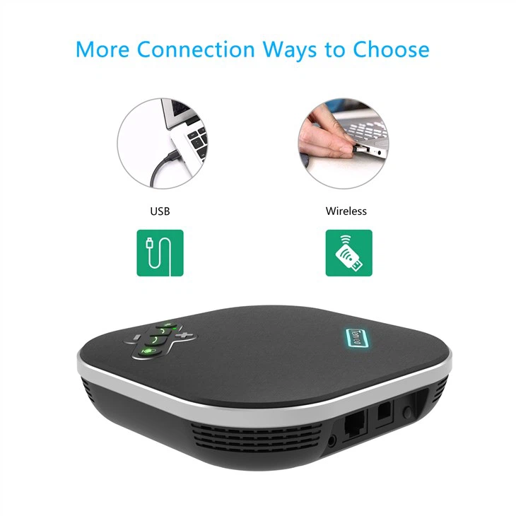 5M USB Free Drive Radios Portable Conference Call Speaker